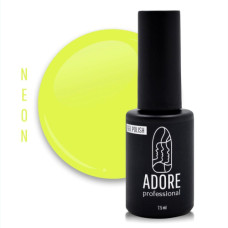 Гель-лак неоновийADORE professional l 7,5ml N-06 - lemon