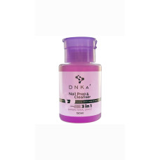 Універсальний засіб DNKa' Nail Prep & Cleanser 3 in 1, 150 мл.