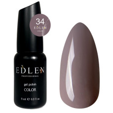 Гель-лак Edlen Color №034, 9 мл