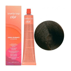 Крем-фарба для волосся Inebrya Color 6/73 темно-русий коричневий золотистий, 100 мл
