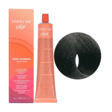Крем-фарба для волосся Inebrya Color 1/10 синьо-чорний, 100 мл