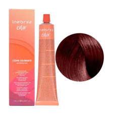 Крем-фарба для волосся Inebrya Color 5/66F світлий каштан вогненно-червоний, 100 мл