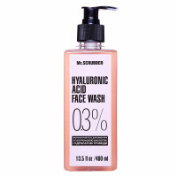 Гель для вмивання з гіалуроновою кислотою Hyaluronic acid face wash 0,3% Mr.SCRUBBER, 400 мл.
