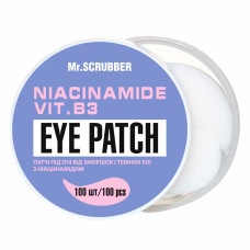 Патчі під очі від зморщок і темних кіл з ніацинамідом Niacinamide Eye Patch Mr.SCRUBBER, 100 шт.