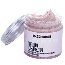 Перлітовий скраб для обличчя з двома видами гіалуронової кислоти Hydra balance Perlite Face Scrub Mr.SCRUBBER, 200г