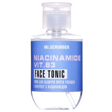 Тонік для обличчя проти розацеа і куперозу з ніацинамідом Niacinamide Vit. B3 Face Tonic Mr.SCRUBBER, 250 мл.