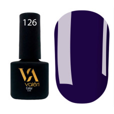 Гель-лак VALERI Color №126 синьо-фіолетовий 6 ml