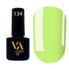 Гель-лак VALERI Color №134 салатовий 6 ml