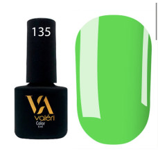 Гель-лак VALERI Color №135 зелений 6 ml