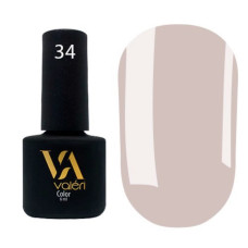 Гель-лак VALERI Color №034 бежевий 6 мл VA34