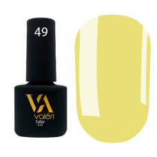 Гель-лак VALERI Color №049 насичений жовтий  6 мл VA49