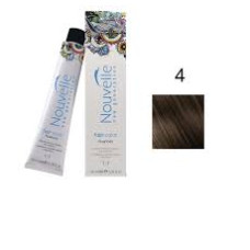 Фарба для волосся Nouvelle Hair Color 4 середньо-коричневий, 100 мл
