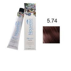 Фарба для волосся Nouvelle Hair Color 5.74 палісандрове дерево, 100 мл