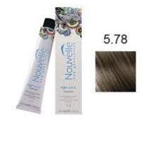 Фарба для волосся Nouvelle Hair Color 5.78 граніт, 100 мл