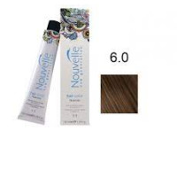 Фарба для волосся Nouvelle Hair Color 6.0 Насичений темно-русявий, 100 мл