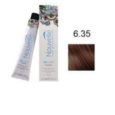 Фарба для волосся Nouvelle Hair Color 6.35 варені каштани в цукрі, 100 мл