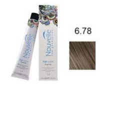 Фарба для волосся Nouvelle Hair Color 6.78 кварц, 100 мл