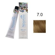 Фарба для волосся Nouvelle Hair Color 7.0 насичений середньо-русявий, 100 мл