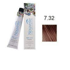 Фарба для волосся Nouvelle Hair Color 7.32 кориця, 100 мл