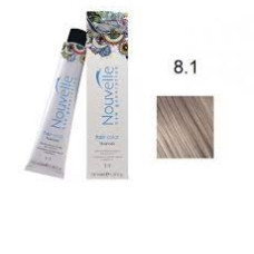 Фарба для волосся Nouvelle Hair Color 8.1 світло-попелястий русявий, 100 мл