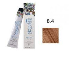 Фарба для волосся Nouvelle Hair Color 8.4 світлий мідно-русявий, 100 мл