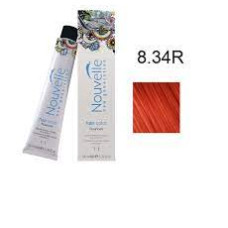 Фарба для волосся Nouvelle Hair Color 8.34r агат, 100 мл