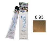 Фарба для волосся Nouvelle Hair Color 8.93 світлий пісочно-золотистий блондин, 100 мл