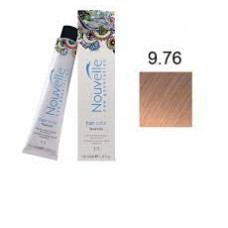 Фарба для волосся Nouvelle Hair Color 9.76 дуже світлий коричнево-червоний блондин, 100 мл