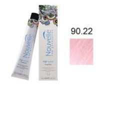 Фарба для волосся Nouvelle Hair Color 90.22 рожевий перламутр, 100 мл