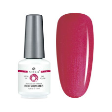 Гель лак ATICA Red Shimmer GPM09, 7,5 мл