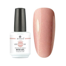 Камуфлююча база ATICA з шимером Peach Shimmer 15мл.