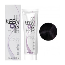 Безаміачна крем-фарба KEEN Velvet Colour 1.8 Синьо-чорний, 100 мл.
