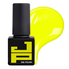 Гель-лак Jerden Proff Gel Polish №10 (яскравий жовтий, емаль), 5 мл 