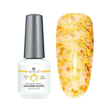 Гель лак ATICA Golden Gloss GPM120, 7,5 мл