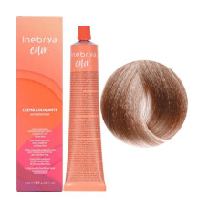 Крем-фарба для волосся Inebrya Color 8/13 світло-русий попелясто-золотистий, 100 мл