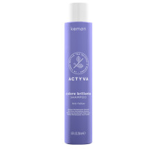 Шампунь з фіолетовим пігментом для холодного блонду Kemon Colore Brillante Anti-yellow Shampoo, 250 мл