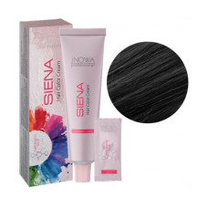 Крем-фарба jNOWA Professional SIENA CHROMATIC SAVE 2/0 Чорний, 90 мл