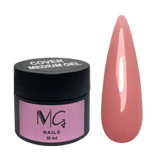 Будівельний камуфлюючий гель MG Gel Medium (бежево-персиковий), 15 мл