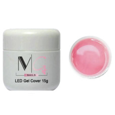 Гель будівельний камуфлюючий MG UV Gel Cover Pink (рожевий), 15 мл