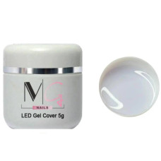 Гель будівельний камуфлюючий MG UV Gel Cover Milk (молочний), 5 мл