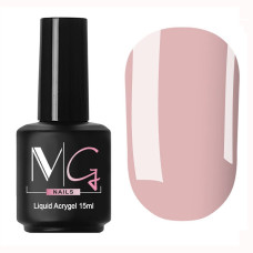 Рідкий акрігель MG Liquid Acrygel №12 (бежево-рожевий), 15 мл
