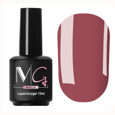 Рідкий акрігель MG Liquid Acrygel №14 (темний рожевий), 15 мл