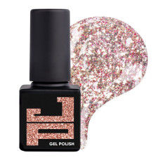 Гель-лак Jerden Proff Gel Polish №28 (рожева поталь), 5 мл 