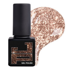 Гель-лак Jerden Proff Gel Polish №34 (бронзова поталь), 5 мл 