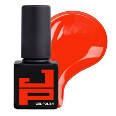 Гель-лак Jerden Proff Gel Polish №40 (червоно-кораловий, емаль), 5 мл 