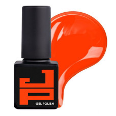 Гель-лак Jerden Proff Gel Polish №42 (червоно-помаранчевий, емаль), 5 мл 