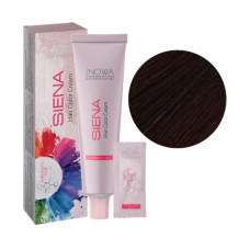 Крем-фарба jNOWA Professional SIENA CHROMATIC SAVE 5/0 Середньо-коричневий, 90 мл
