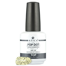 Топ з чорним украплюванням ATICA без липкого шару POP DOT,15 мл