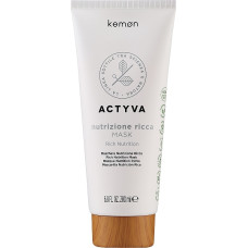 Поживна маска для сухого волосся Kemon  Actyva Nutrizione Ricca Mask, 200 мл
