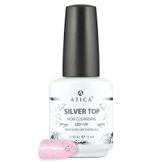 Топ зі срібною слюдою Silver Top, 15мл